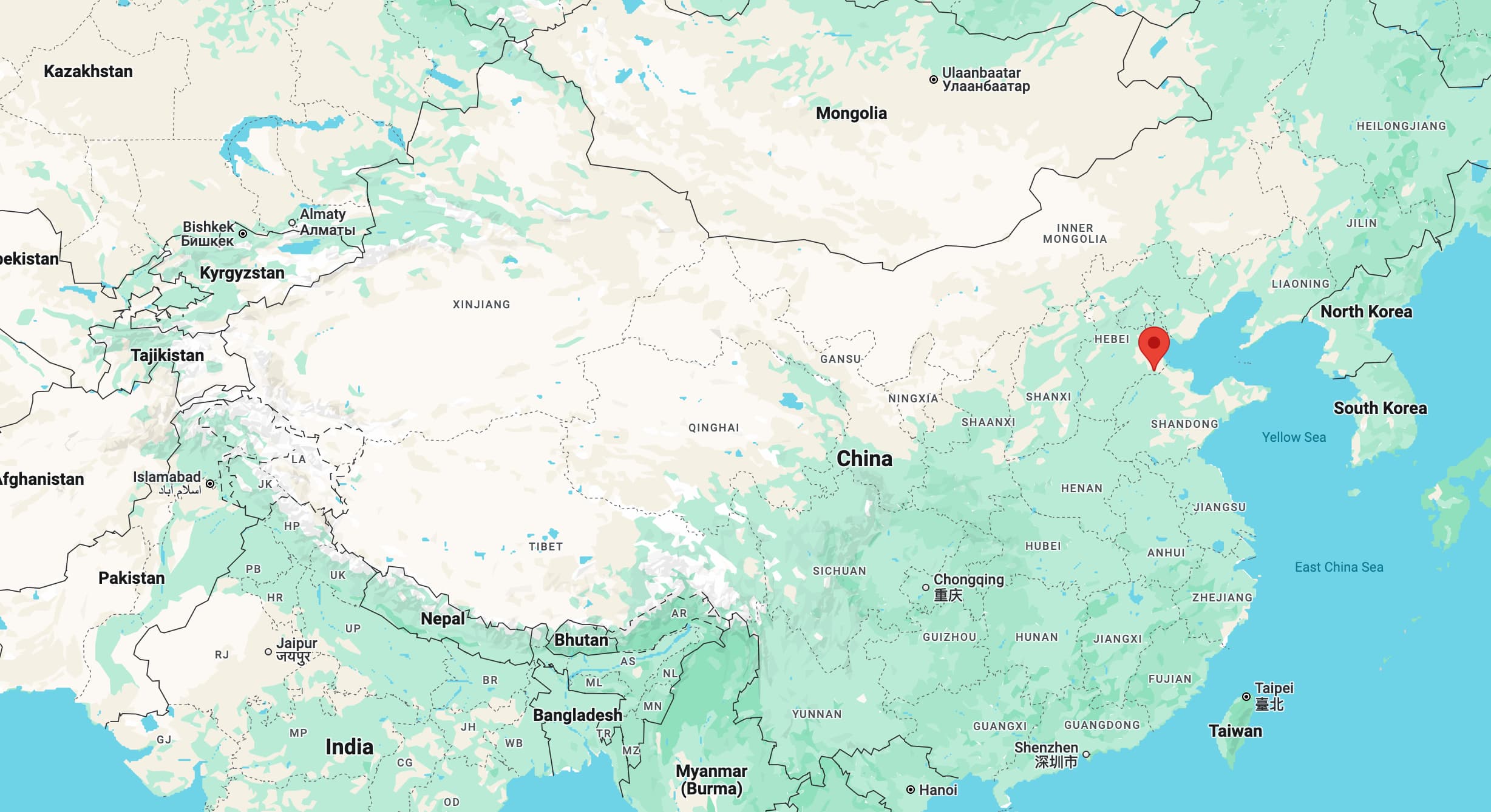Location of Hebei Hengyuan Industrial Co., Ltd